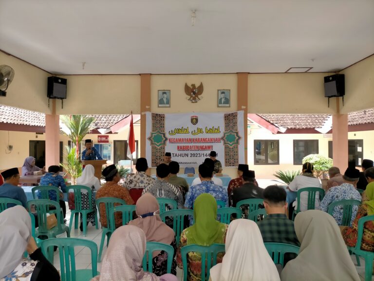 SILATURAHMI DAN HALAL BIHALAL LINTAS SEKTOR KEC.KARANGANYAR KAB.NGAWI