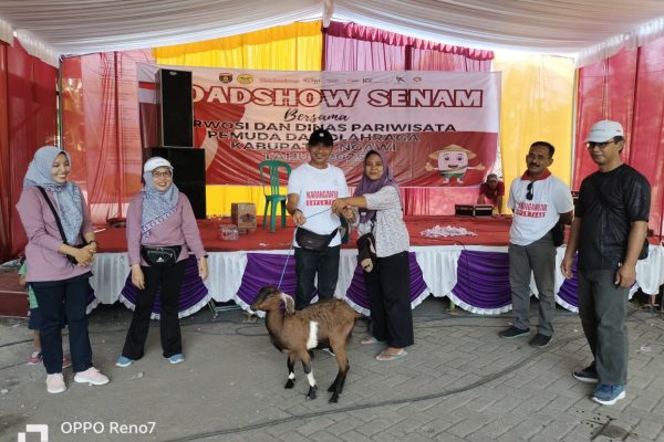 ROADSHOW SENAM BERSAMA PERWOSI DAN DINAS PARIWISATA PEMUDA DAN OLAHRAGA KAB.NGAWI